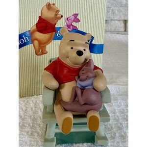 Disney Winnie The Pooh Sweet Dreams, Little One Figurine W/Box Broken Chair